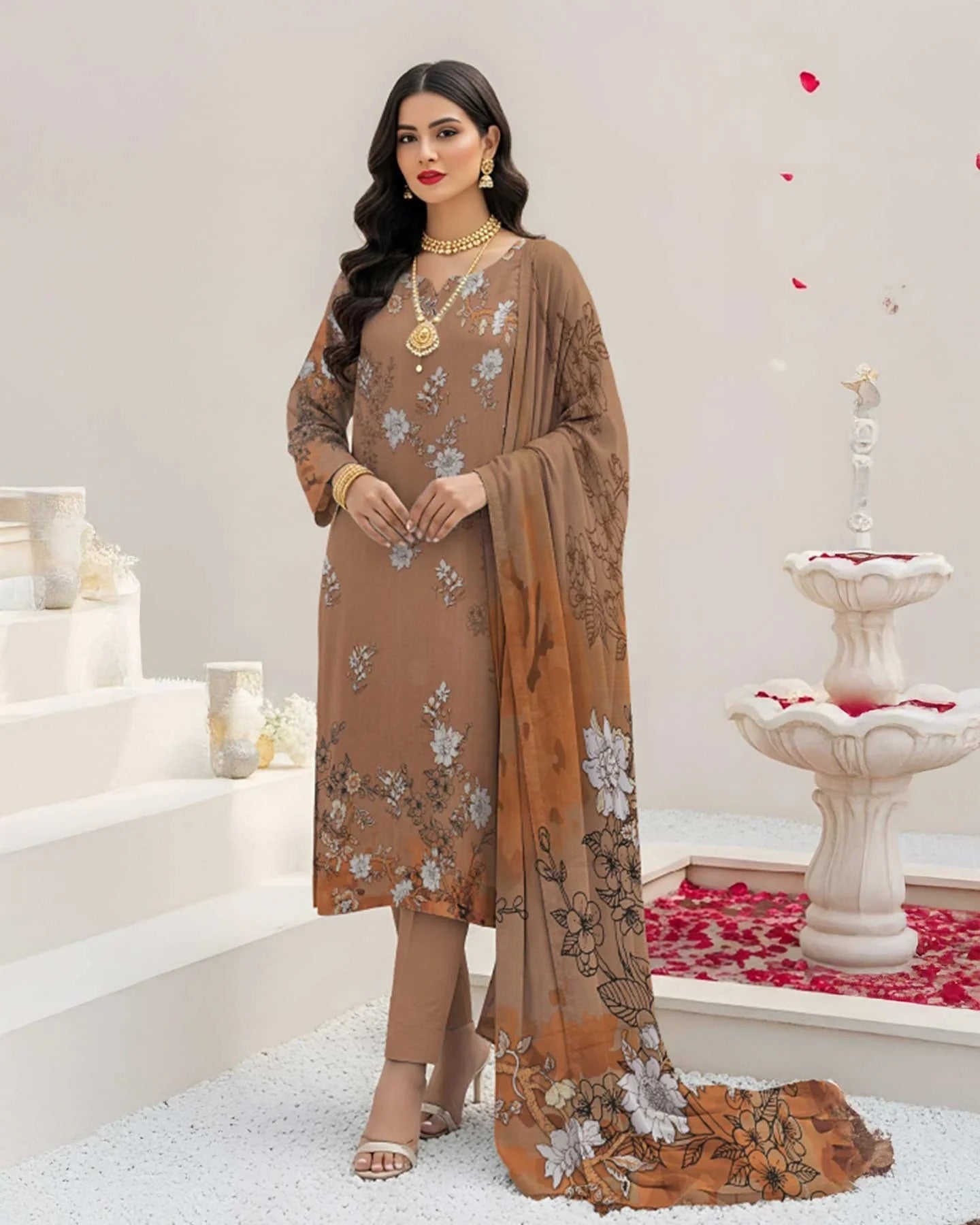 Rang e Bahar by Aalaya Winter Vol 07 3 Piece Unstitched 25D10