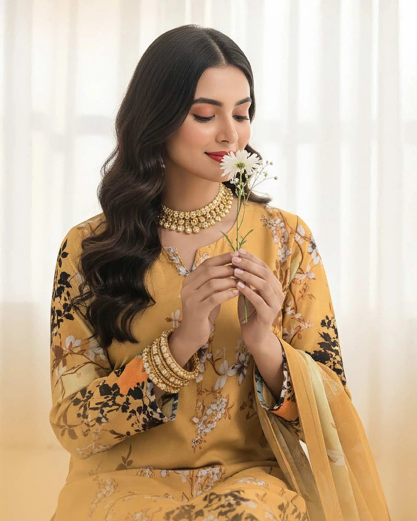 Rang e Bahar by Aalaya Winter Vol 07 3 Piece Unstitched 25D03