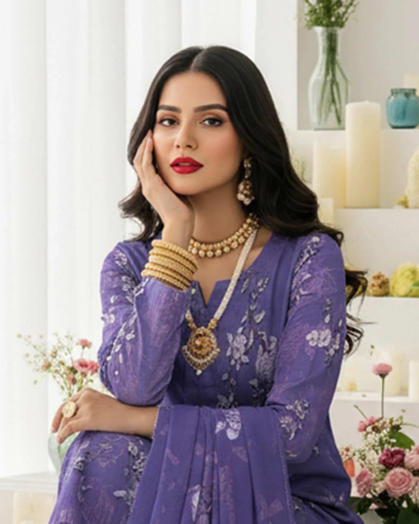 Rang e Bahar by Aalaya Winter Vol 07 3 Piece Unstitched 25D04