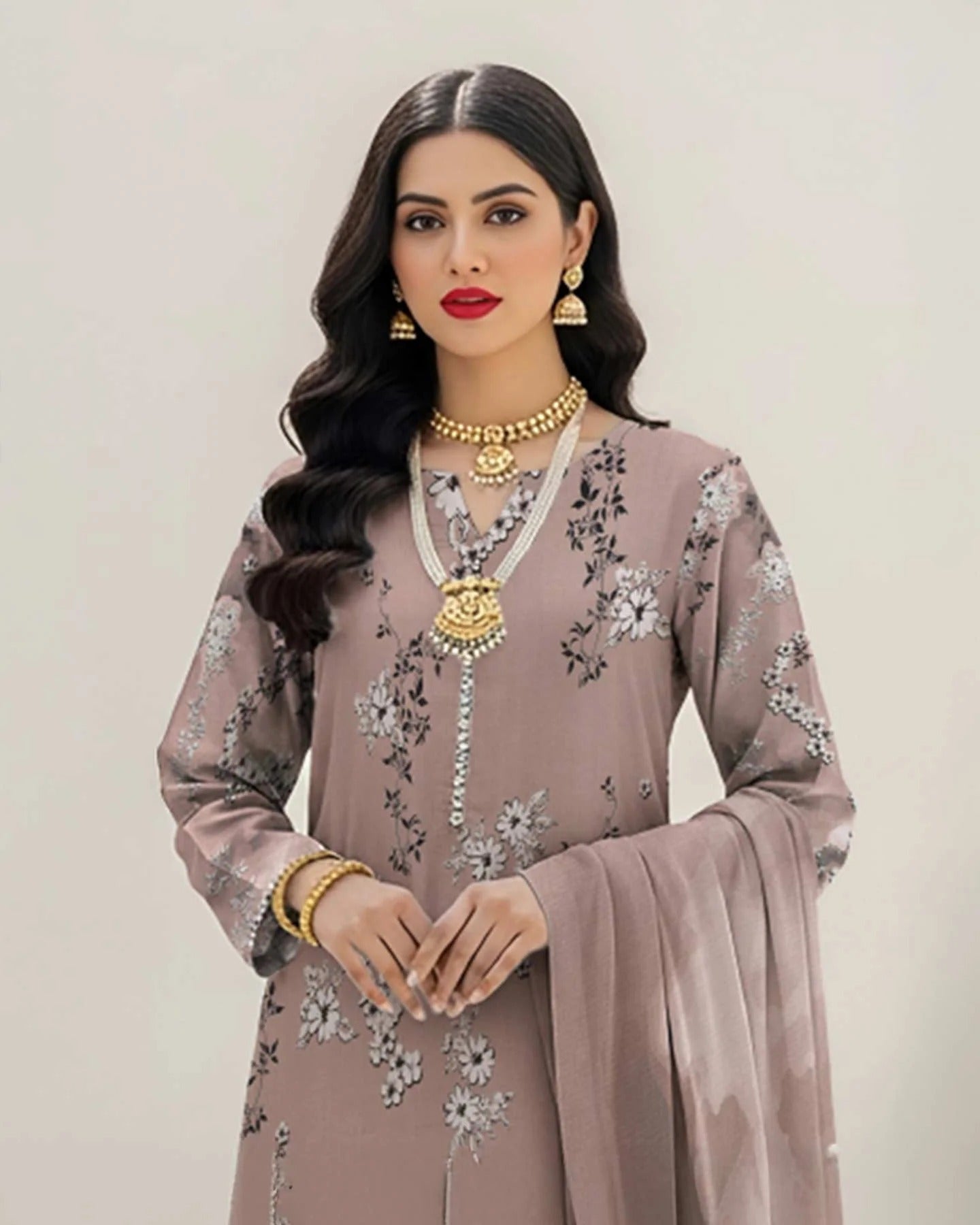 Rang e Bahar by Aalaya Winter Vol 07 3 Piece Unstitched 25D09
