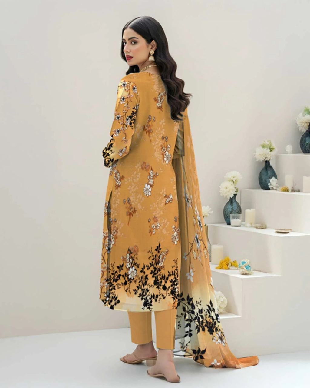 Rang e Bahar by Aalaya Winter Vol 07 3 Piece Unstitched 25D03