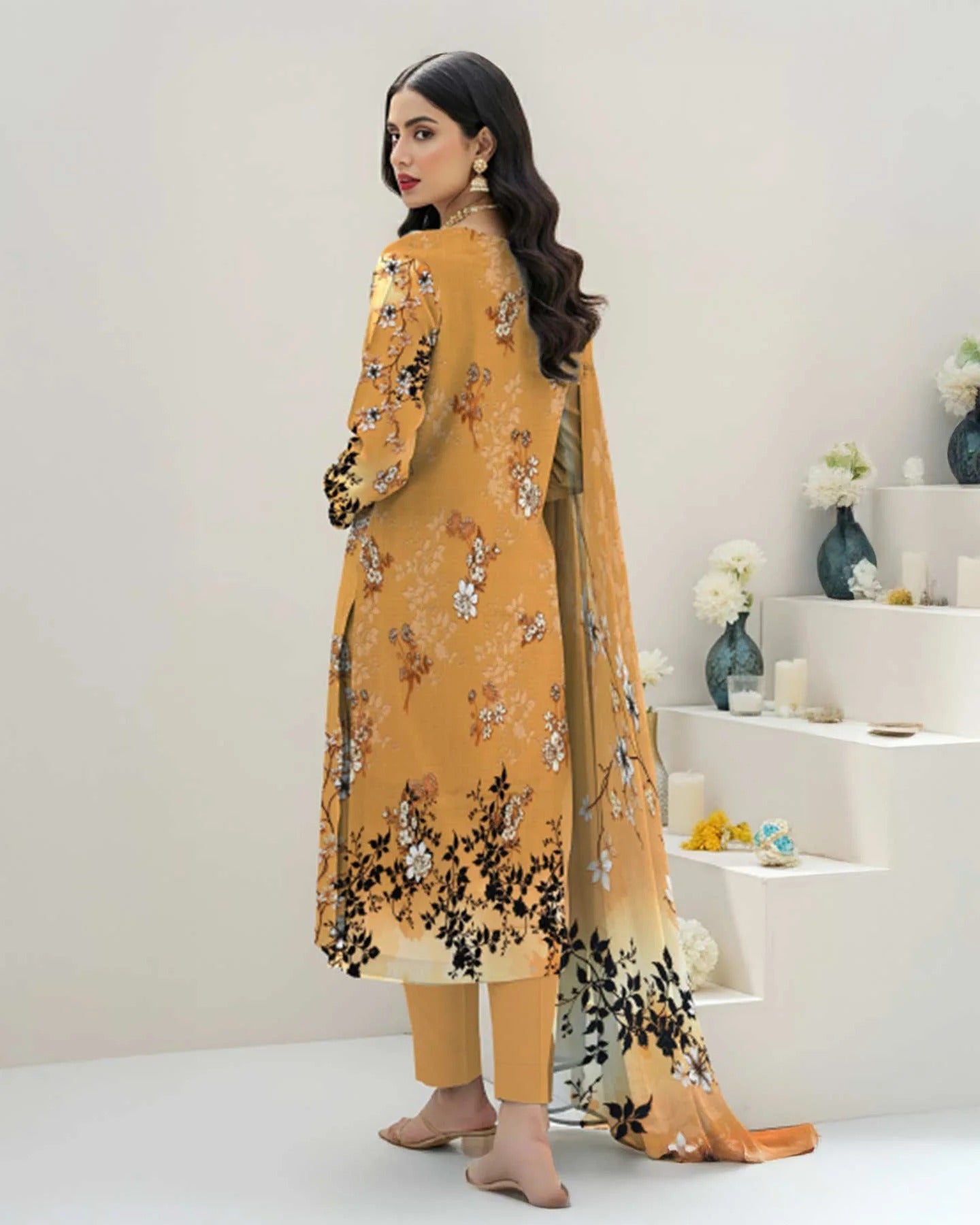 Rang e Bahar by Aalaya Winter Vol 07 3 Piece Unstitched 25D03